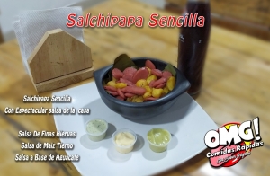 SALCHIPAPA SENCILLA