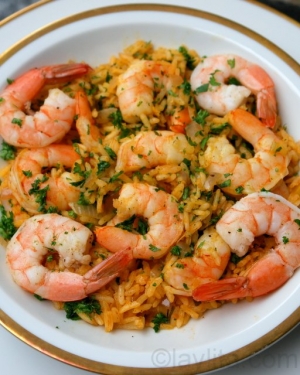 ARROZ CON CAMARONES