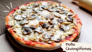 POLLO CON CHAMPIÑONES X8